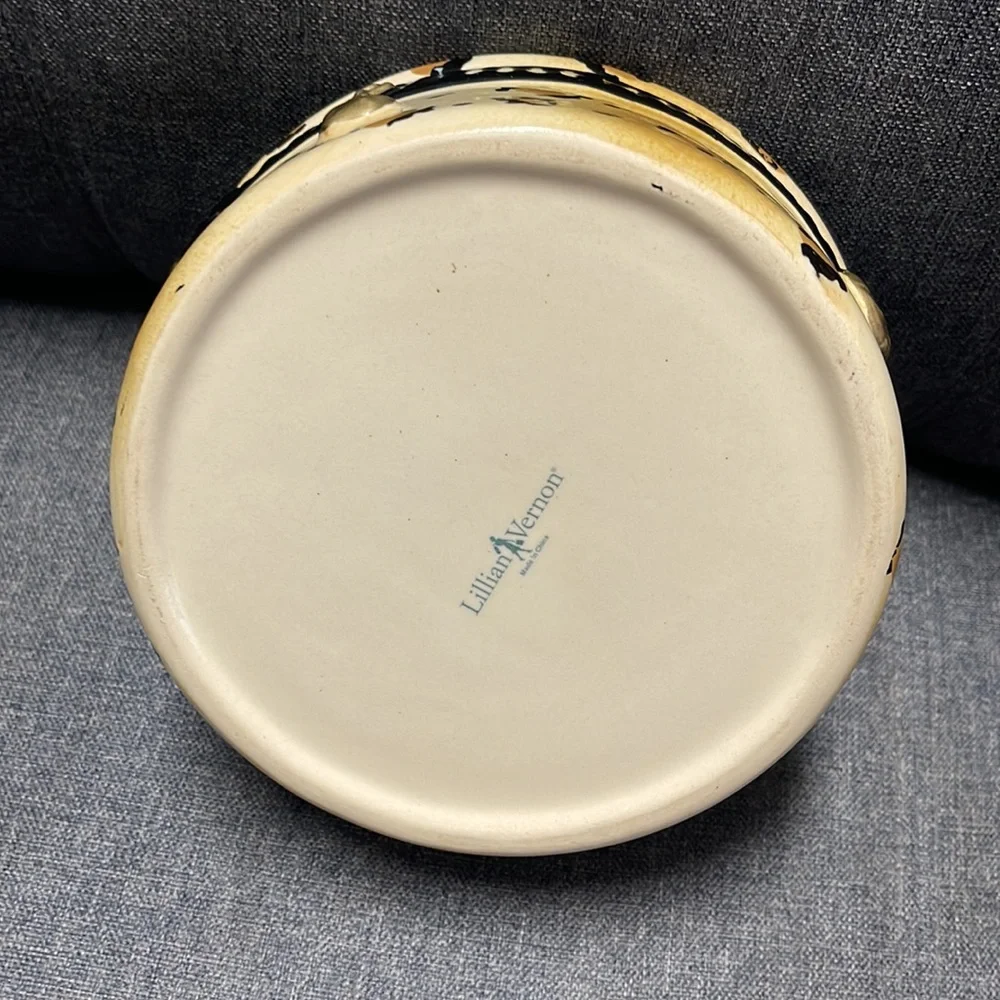 Lillian Vernon Animal Print Belt Buckle Pet Bowls